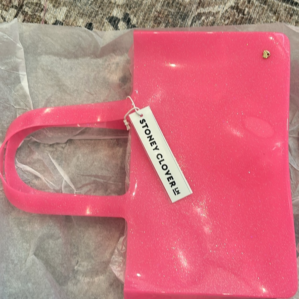 Stoney Clover Lane Bubble Gum Jelly Tote bag- NWT